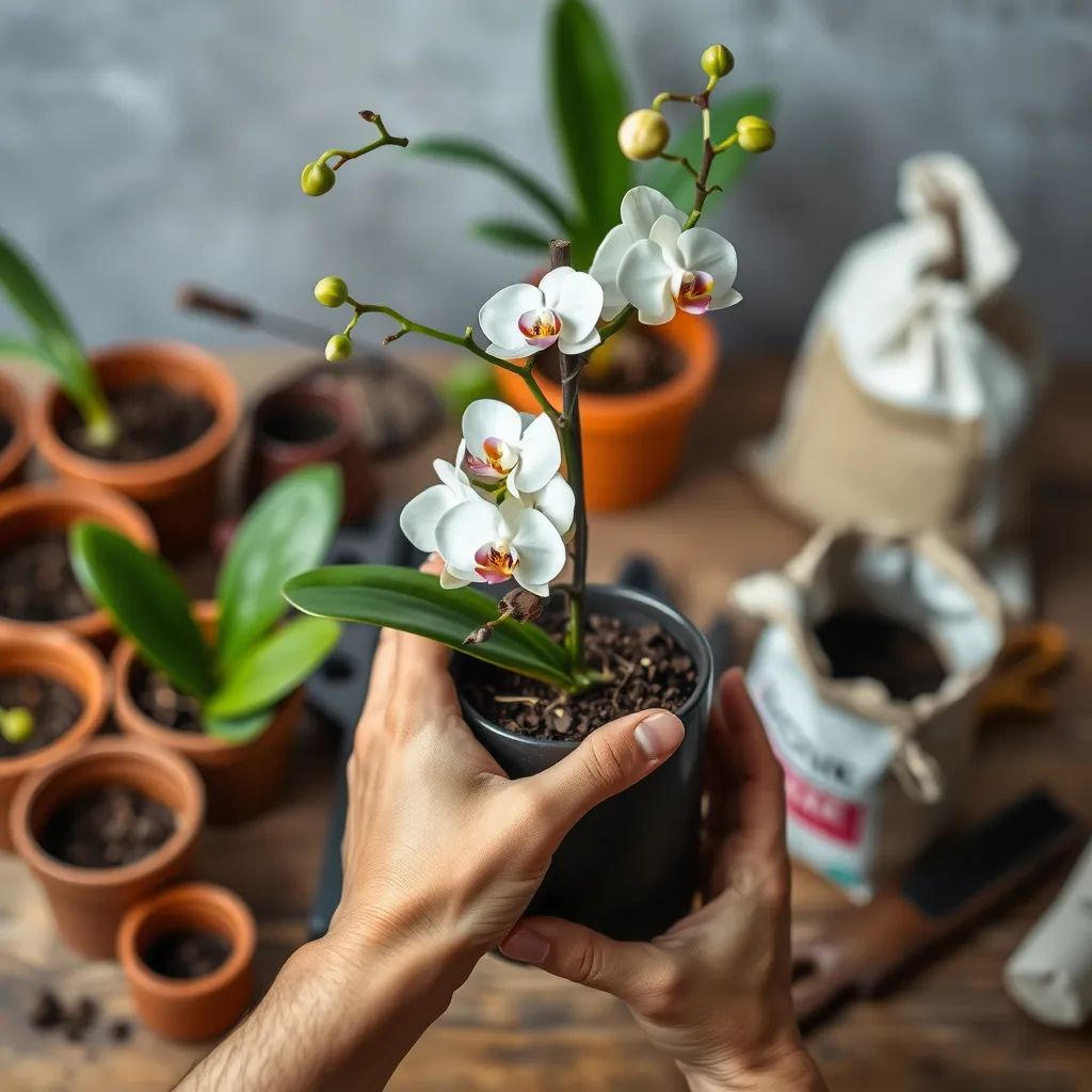 Jak przesadzić storczyka bez ryzyka?