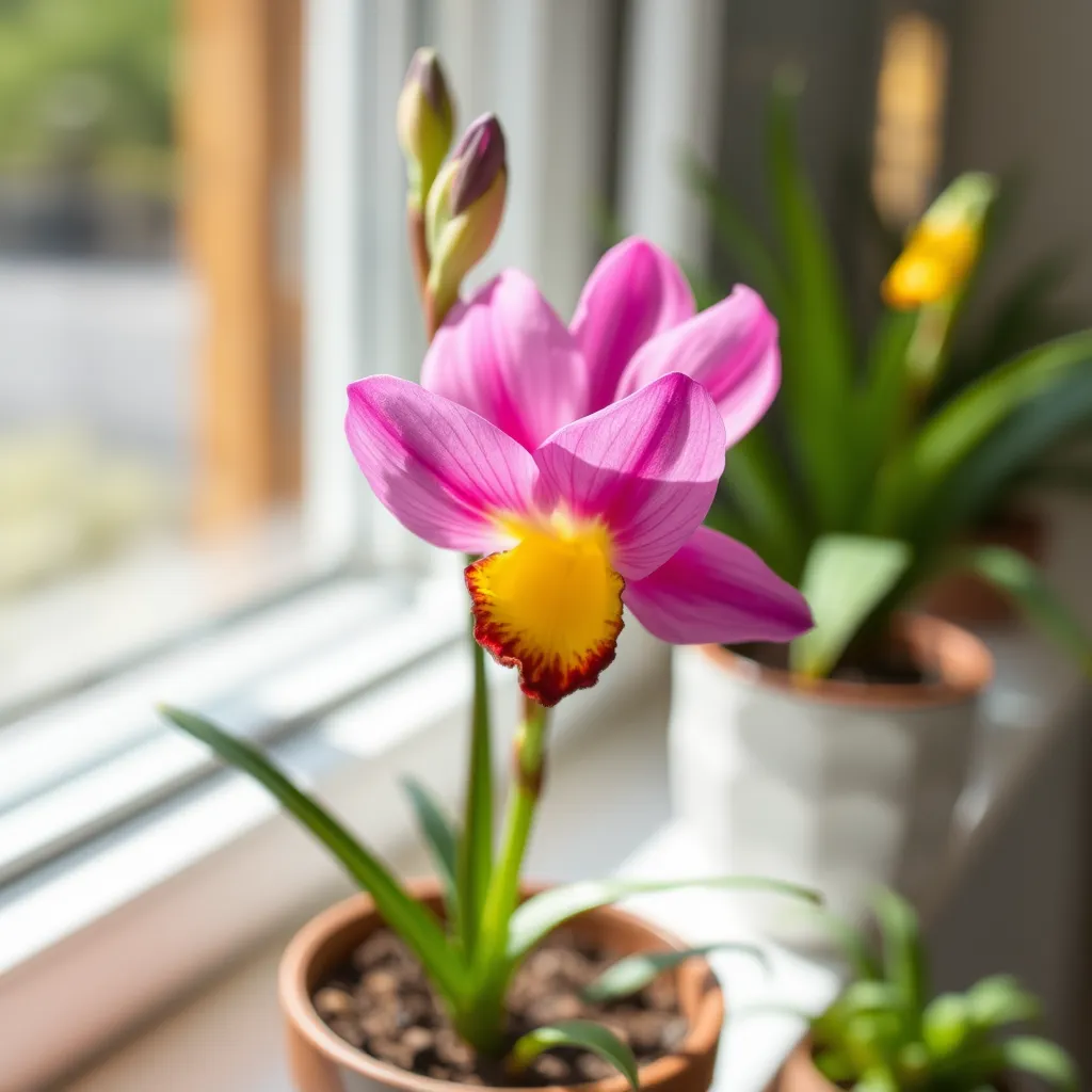 Jak hodować frezję w doniczce?